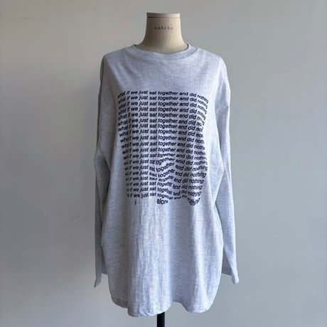 《予約販売》accent lettering tee/3colors_nt1948