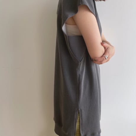 【nokcha original】pigment oval tops/3colors_nt1353