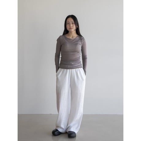 《予約販売》pattern jacquard pants/2colors_np0969