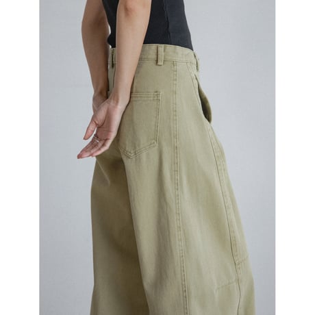 《予約販売》accent oval twill pants/2colors_np1143
