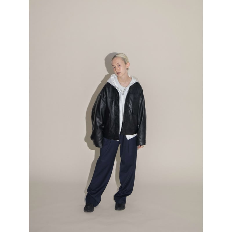 ジャケット・アウター nokcha old like eco leather jacket nokcha old like eco leather jacket