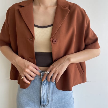《予約販売》minimal jacket/2colors_no0227