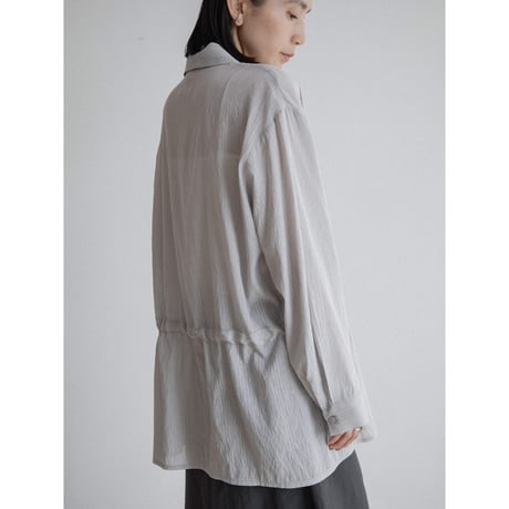 《予約販売》string sheer shirt/2colors_nb0304