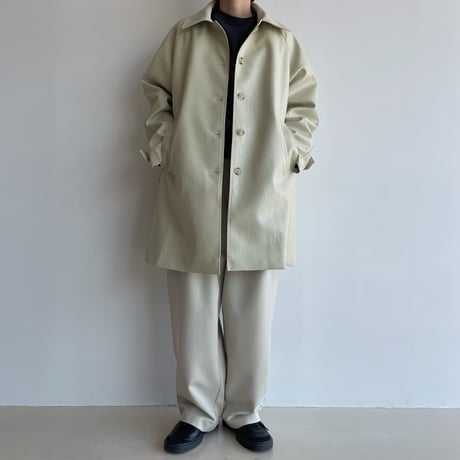 《予約販売》raglan eco leather jacket/2colors_no0361