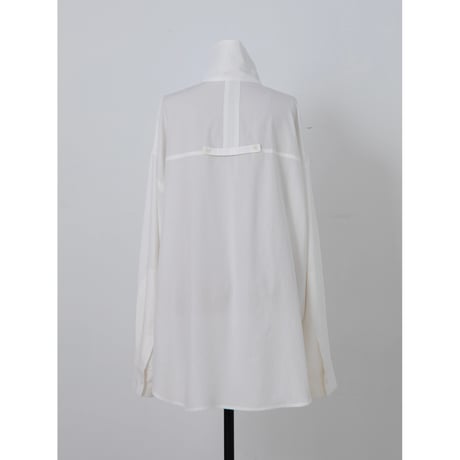 - AUTHENTIC series - emblem shirt/ivory_an0025