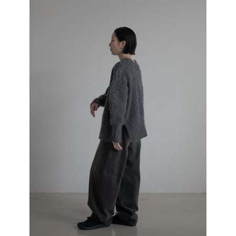 《予約販売》2way alpaca knit cardigan/2colors_no0396