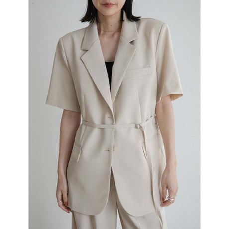 《予約販売》mannish light belt jacket/2colors_no0463