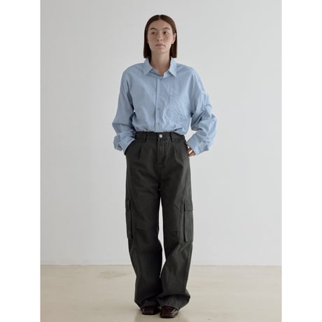 《予約販売》mannish cargo pants/2colors_np1235