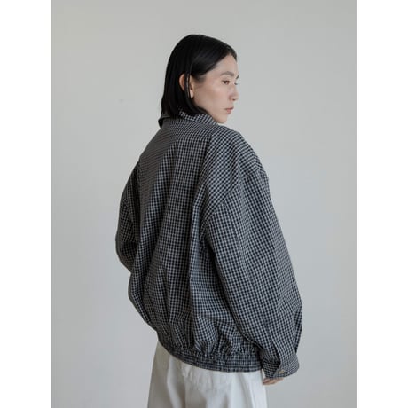 《予約販売》check over blouson/2colors_no0442