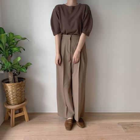 ✳︎予約販売✳︎belt set wide  pants_np0050