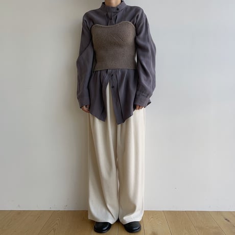 《予約販売》lady knit bustier/2colors_nt1878