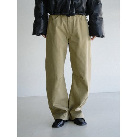 《予約販売》cocoon cotton pants/2colors_np1196