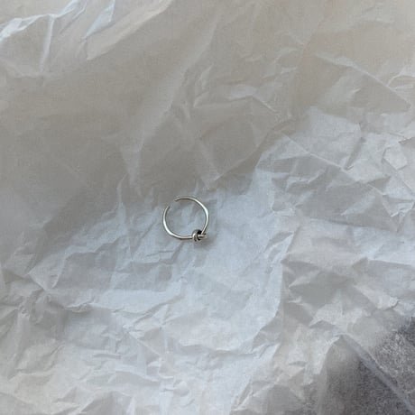 ✳︎予約販売✳︎silver925 thin braid ring_na0022
