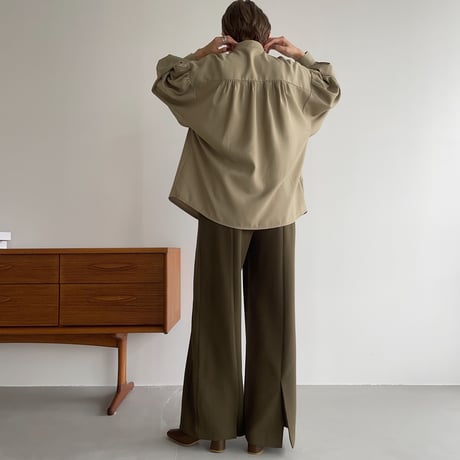 【nokcha original】2way lady gather blouse_nt1061