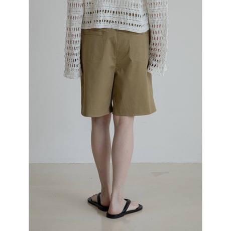 - AUTHENTIC series - chino half pants/2colors_an0043