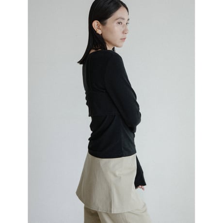 《予約販売》layered bustier tops/2colors_nt2400