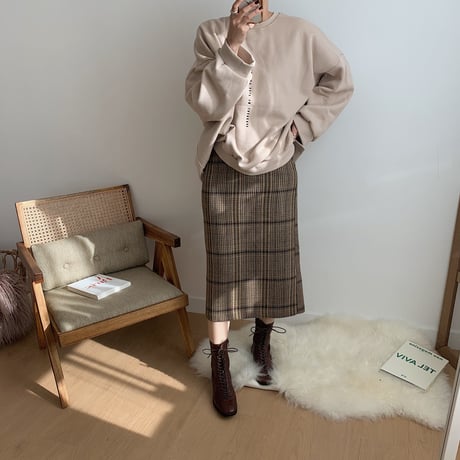 ✳︎予約販売✳︎london check sk/2colors_ns0023