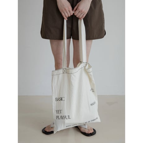 【NOKCHA original】NOKCHA tote bag/3colors_na0728