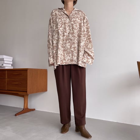【 nokcha original】jersey slacks pants_np0470