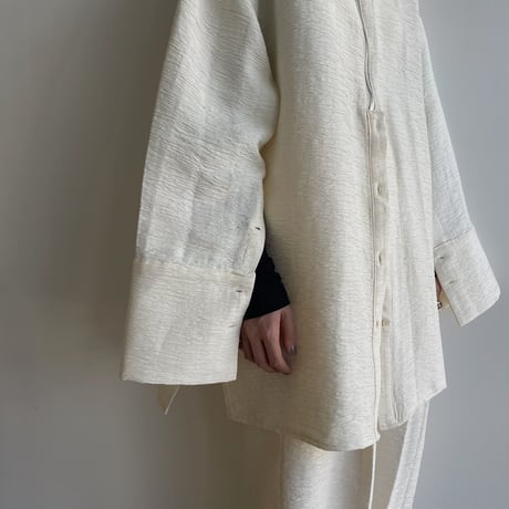 【nokcha original】ennui  zip blouse/2colors_nb0105
