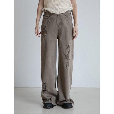《予約販売》crash pigment jeans_nj0151