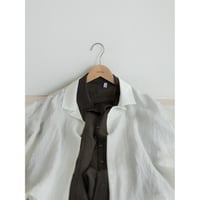 《予約販売》soft sheer shirt/2colors_nb0302