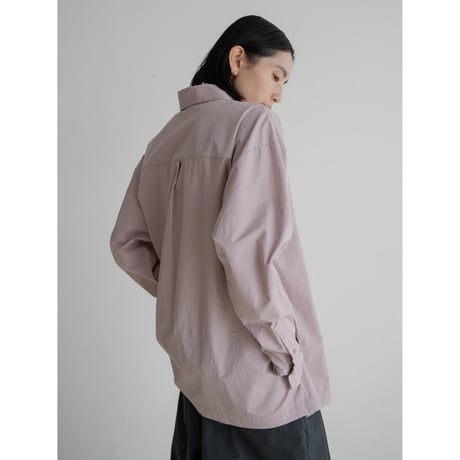 《予約販売》mannish over cotton shirt/2colors_nb0287