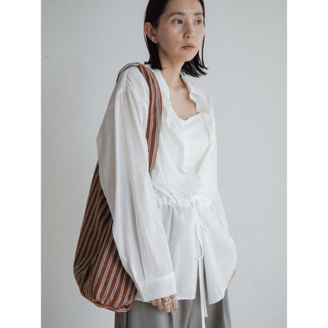 《予約販売》string sheer shirt/2colors_nb0304