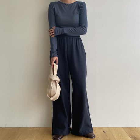 《予約販売》sheer basic tops/4colors_nt1837