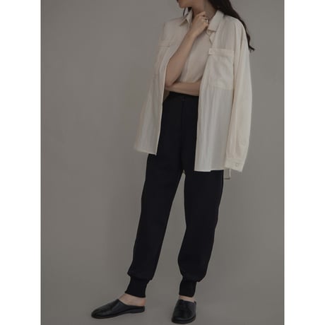 【nokcha original】material tuck jogger pants/2colors_np0960