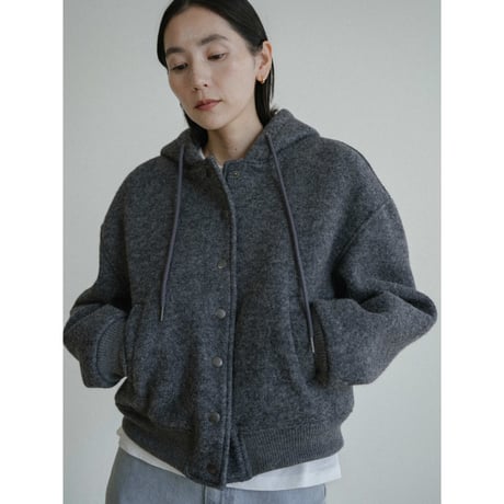 《予約販売》wool hoodie blouson/2colors_no0485