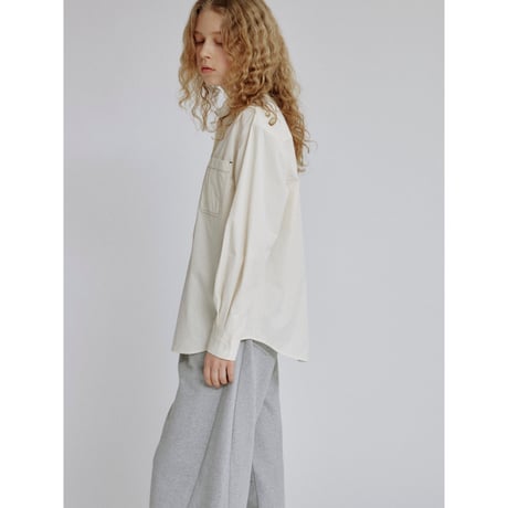- AUTHENTIC series - stitch accent shirt/3colors_an0051