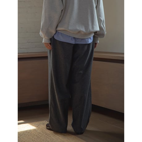 【NOKCHA original】boyish wool pants/2colors_np1026
