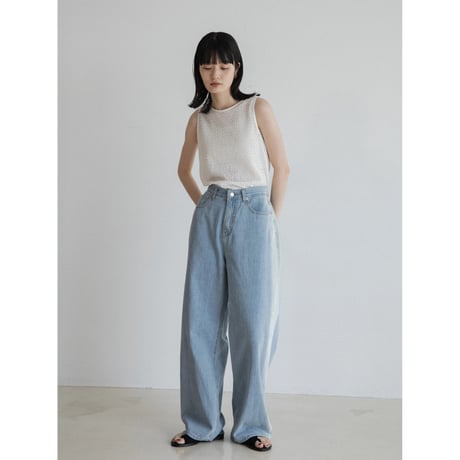 《予約販売》gradation mannish jeans/2colors_nj0142
