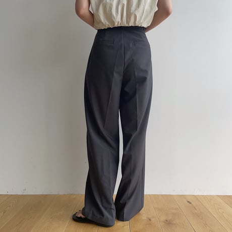 《予約販売》tuck summer pants/2colors_np0865