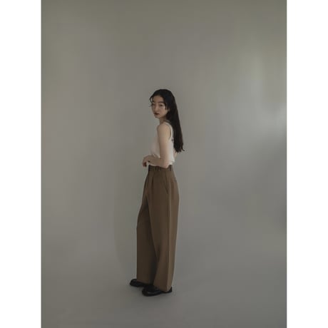 【nokcha original】natural lib tank top/2colors_nt1980