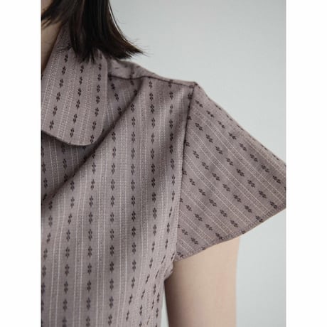 《予約販売》jacquard minimal shirt/2colors_nb0301