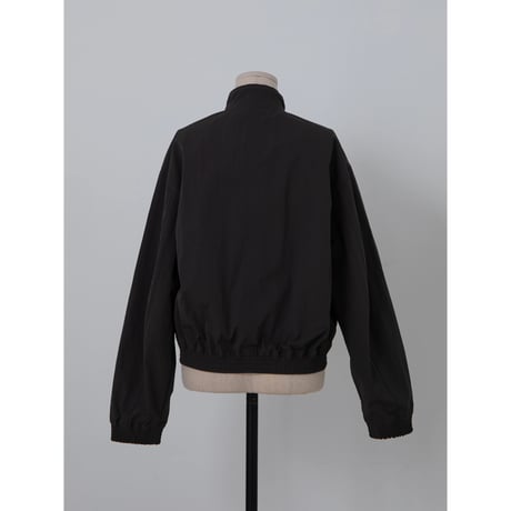 - AUTHENTIC series - neck string jumper/charcoal brown_an0033