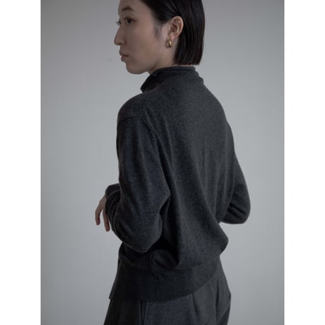 《予約販売》button accent knit/2colors_nt2169