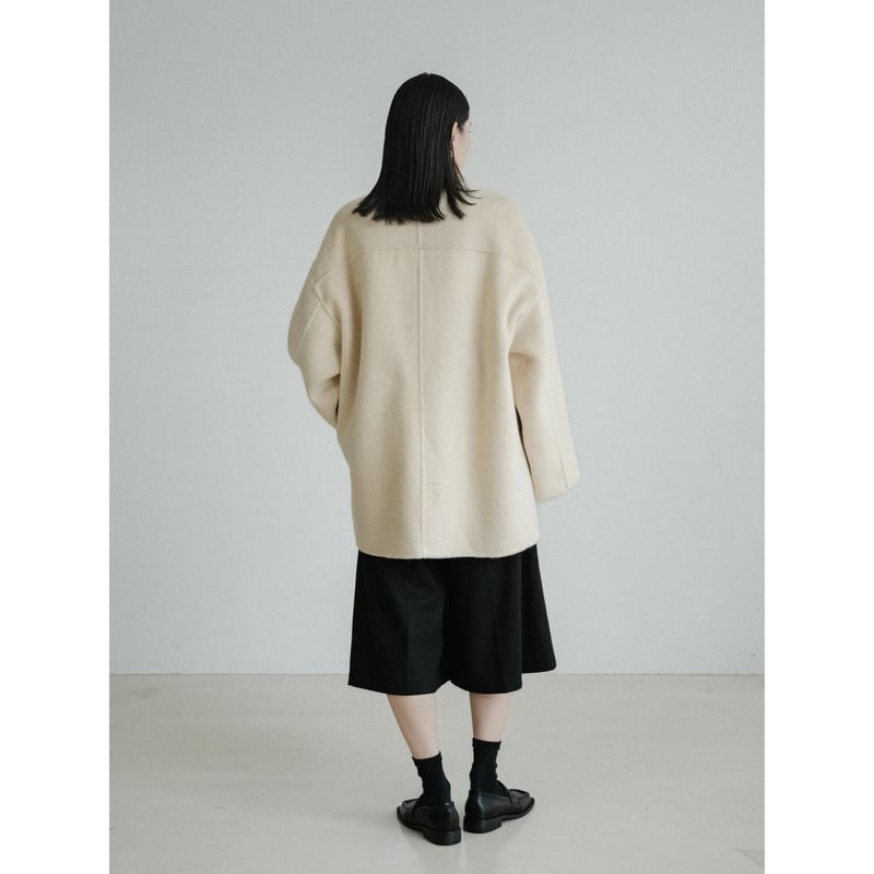 RESTOCK 】bag set half coat/2colors_no0479 | N