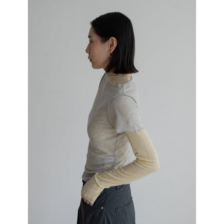 《予約販売》sheer minimal tee/3colors_nt2265