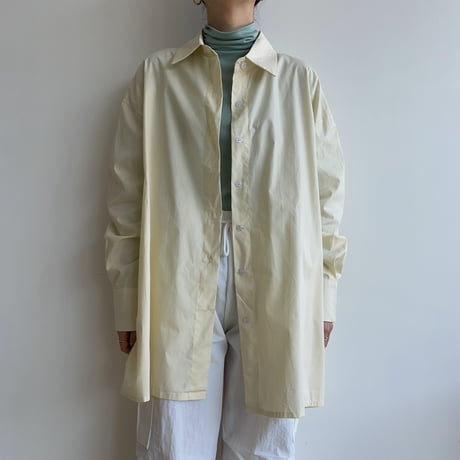 《予約販売》back detail over shirt/2colors_nb0115