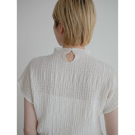 《予約販売》jacquard minimal tops/2colors_nt2294
