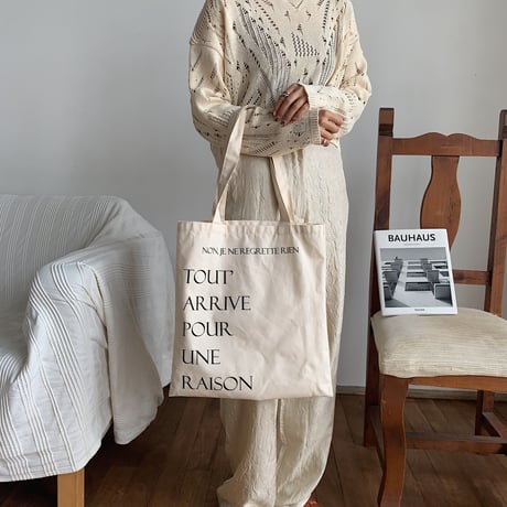 《予約販売》lettering tote bag_na0187