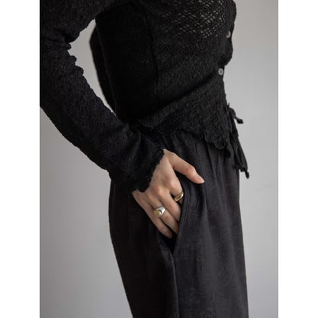 《予約販売》pattern jacquard pants/2colors_np0969