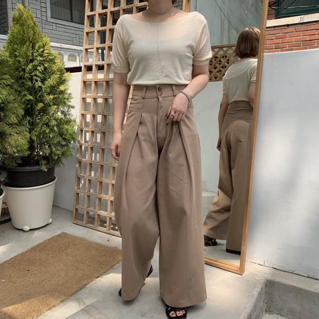 ✳︎予約販売✳︎boat neck knit/2colors_nt0023