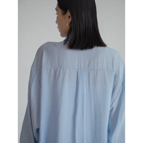 《予約販売》2way over sheer shirt/3colors(unisex)_nb0317