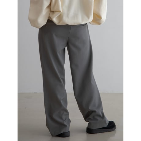 《予約販売》waist accent tuck wide pants/2colors_np1042