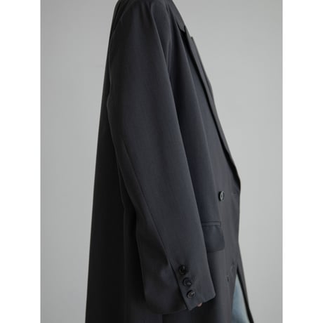 《予約販売》double breasted long coat/2colors_no0439