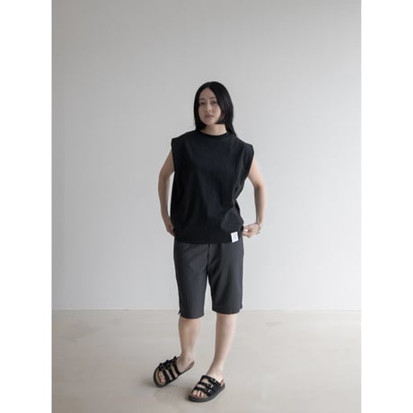 《予約販売》stripe mannish half pants/2colors_np1008